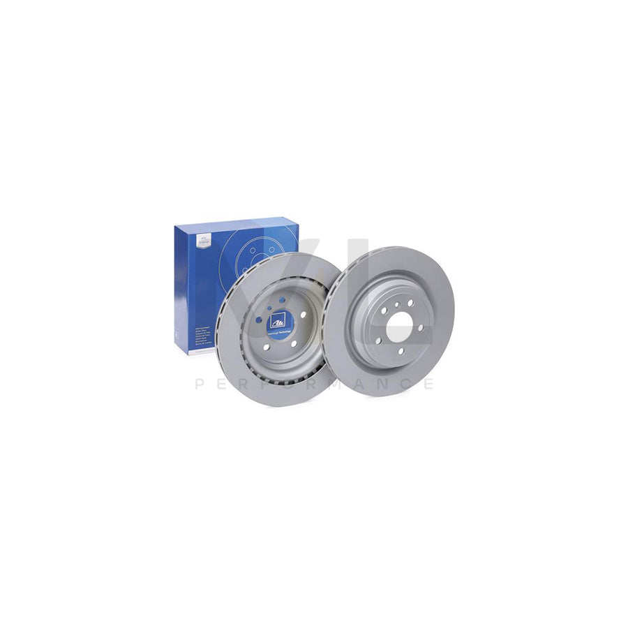 ATE 24.0122-0288.1 Brake Disc Vented, Coated, Alloyed / High-carbon, with bolts/screws  - 1 piece