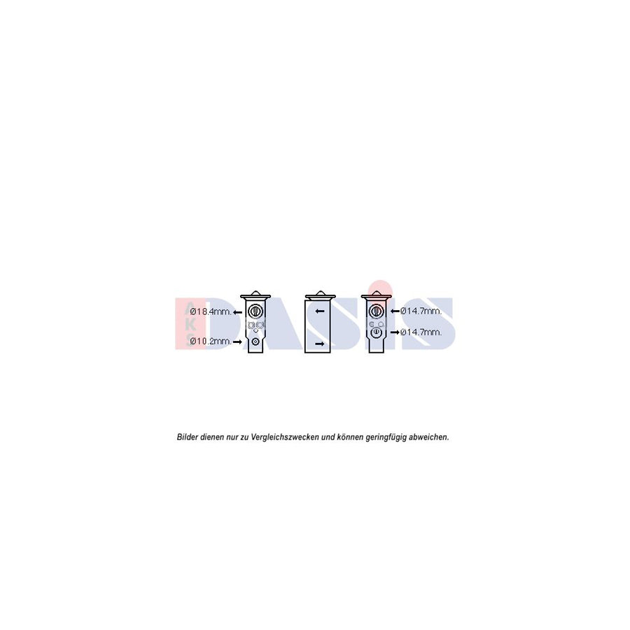 AKS Dasis 840252N AC Expansion Valve