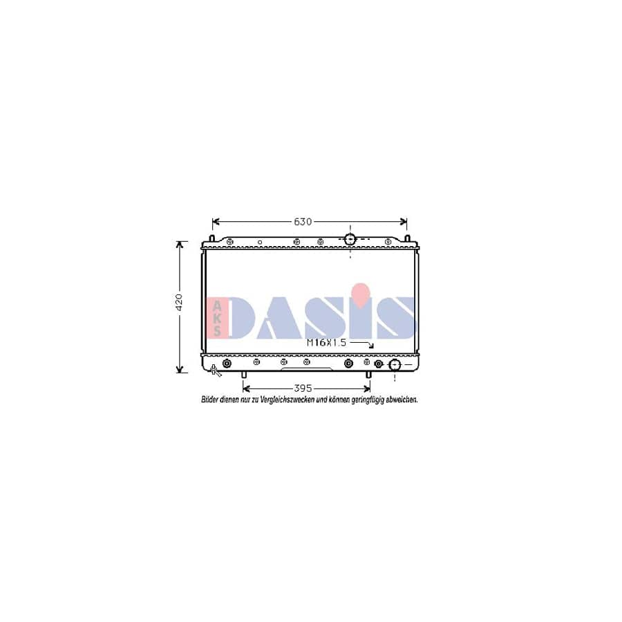 AKS Dasis 140950N Engine Radiator for Mitsubishi Eclipse