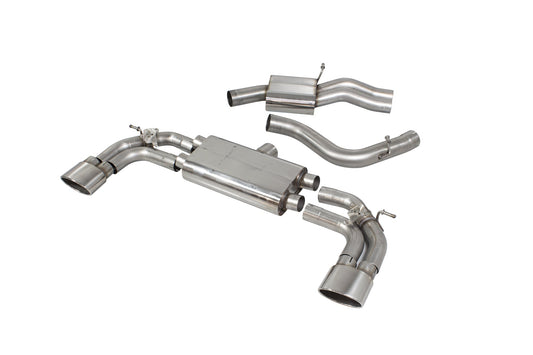 Scorpion SAU083 Audi RS3 8V Resonated Cat-Back System With Electronic Valves | ML Performance US US