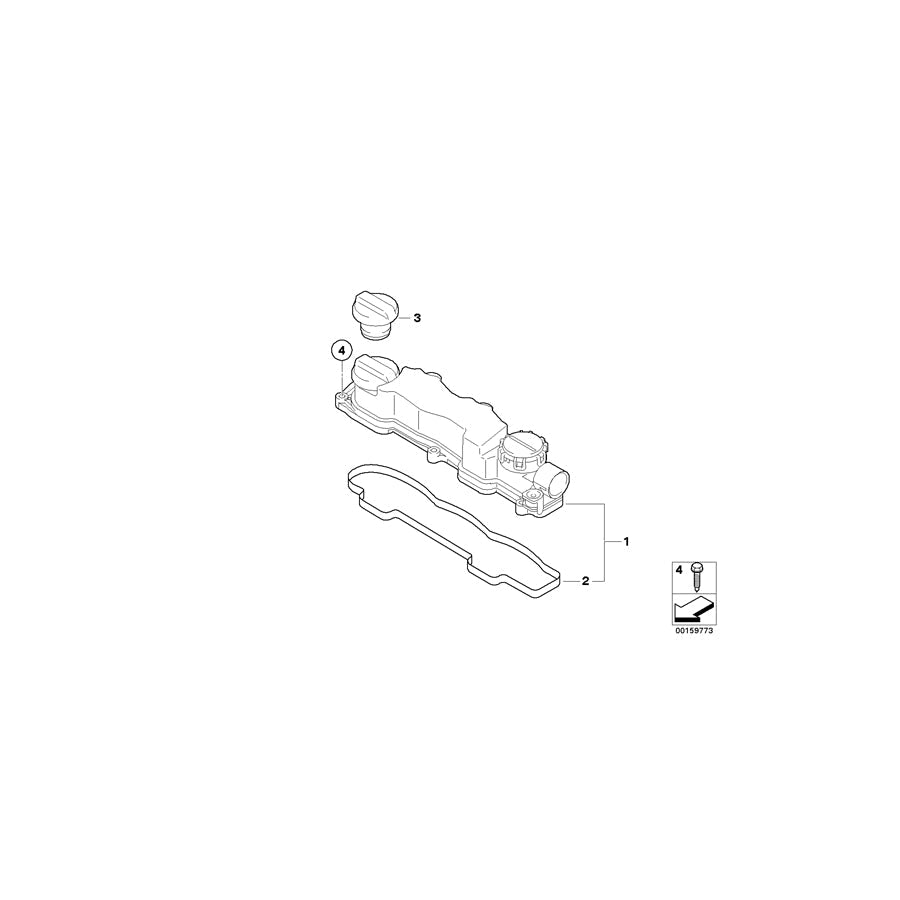 Genuine BMW 11127805927 R56 Gasket (Inc. One D & Cooper D) | ML Performance US Car Parts