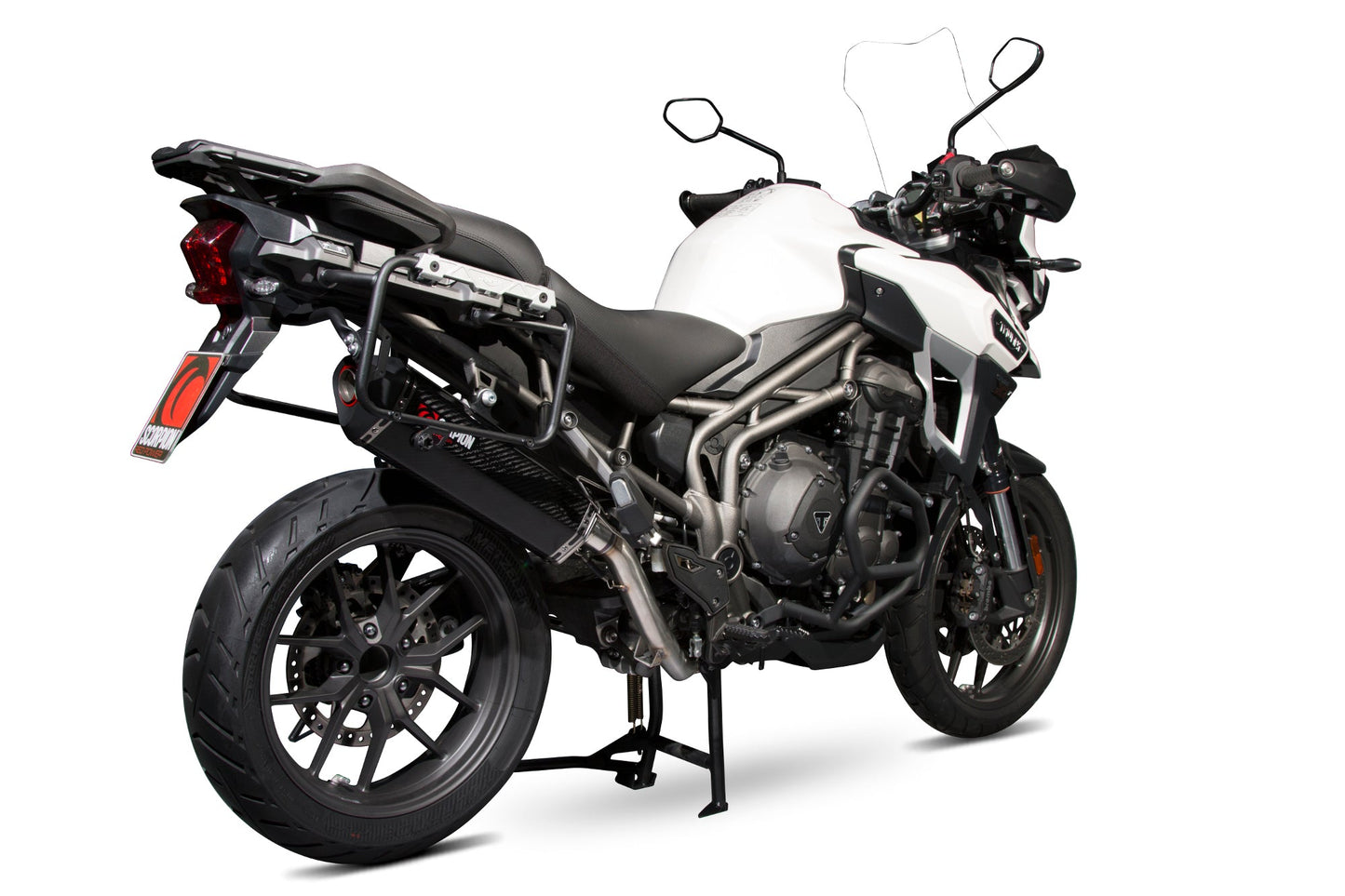 Scorpion RTR80CEO Triumph Tiger 1200 Explorer Serket Parallel Slip-On - Carbon Fibre Sleeve | ML Performance US US