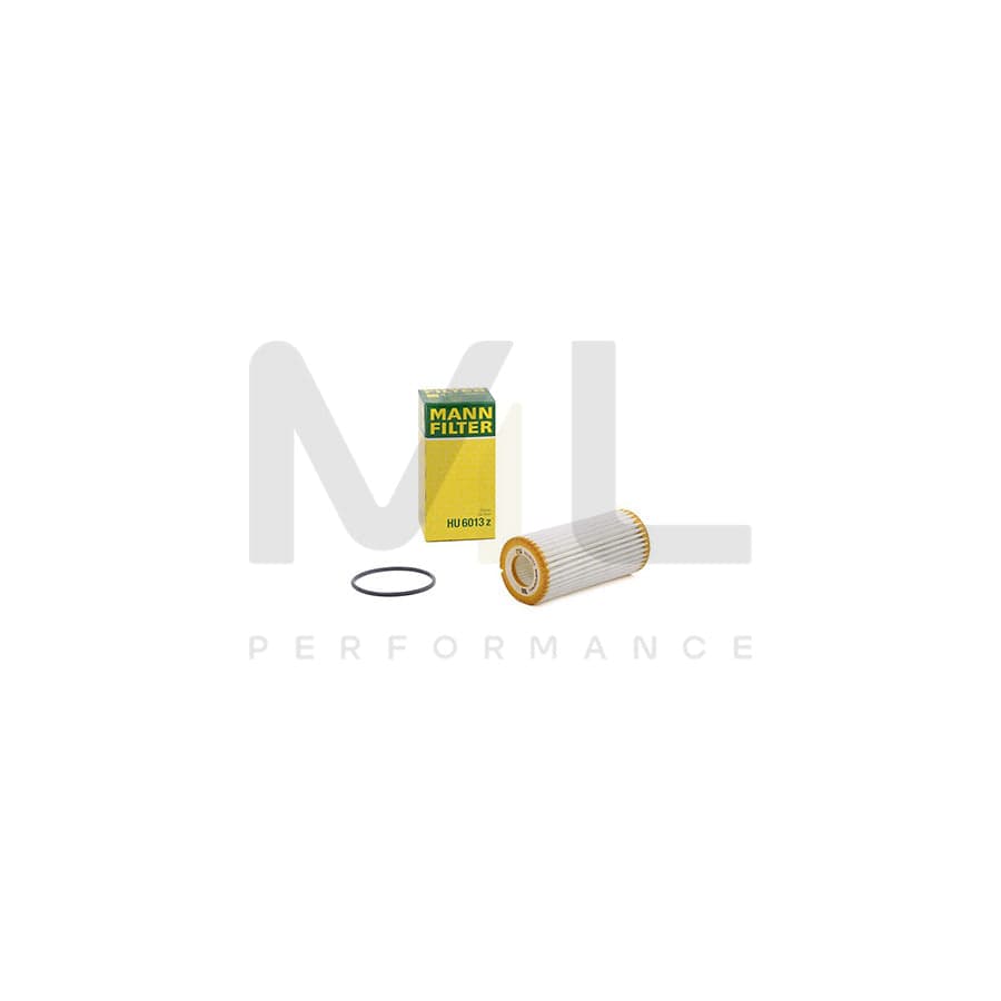 MANN-FILTER HU 6013 z Oil Filter with seal, Filter Insert