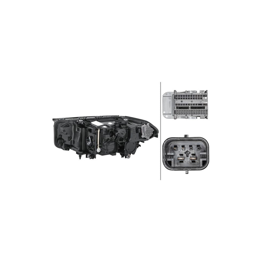 Hella 1LX 015 449-441 Headlight For BMW 5 Series