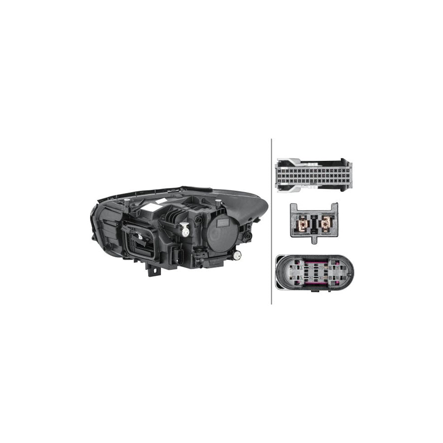 Hella 1LX 015 315-341 Headlight Suitable For Mercedes-Benz B-Class (W247)