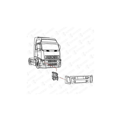 Covind 2Fh/ 98 Housing, Headlight
