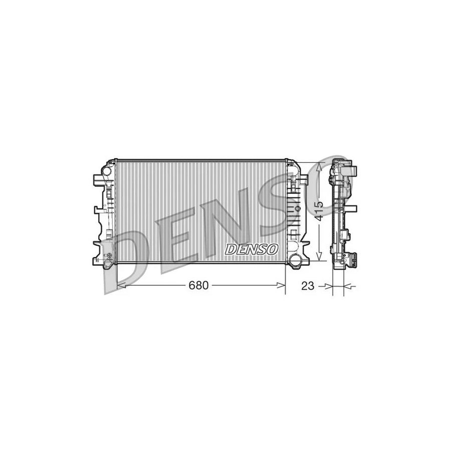 DENSO DRM17018 Engine Radiator