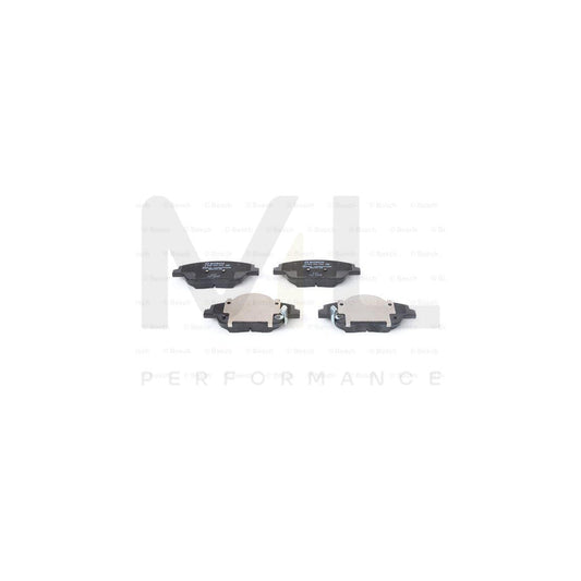 Bosch 0986494755 Brake Pad Set With Acoustic Wear Warning, With Anti-Squeak Plate BP1929 | ML Performance Car Parts