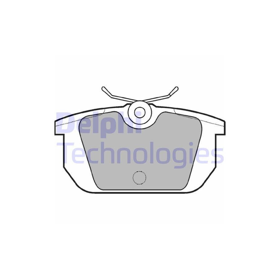 Delphi Lp522 Brake Pad Set