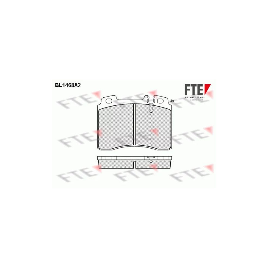 FTE Bl1468A2 Brake Pad Set