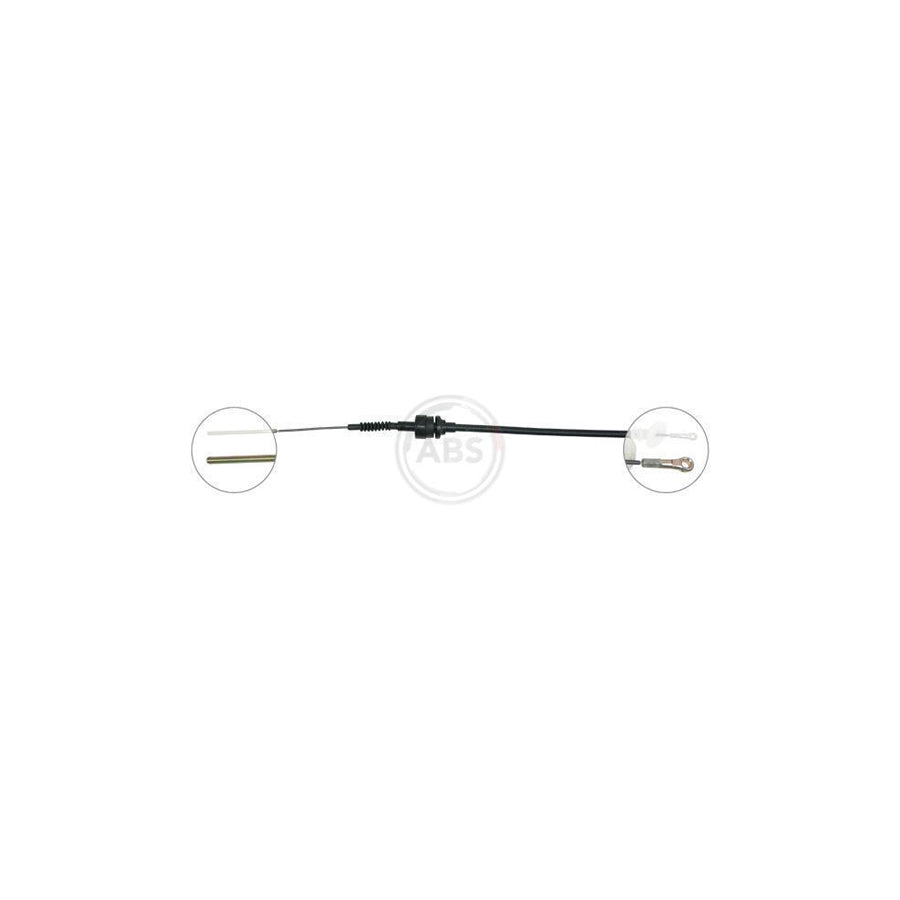 A.B.S. K21010 Clutch Cable For Fiat Uno Hatchback (146)