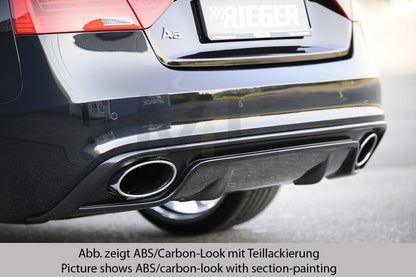 Rieger 00055470 Audi B8 B81 Rear Diffuser (A5 & S5) 9 | ML Performance UK Car Parts