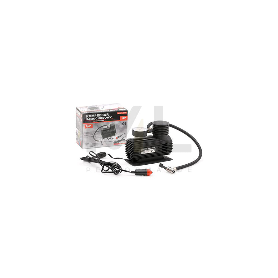 CARCOMMERCE 42204 Air compressor 12V, 100 psi, 2,5 bar, Electric, cigarette lighter powered
