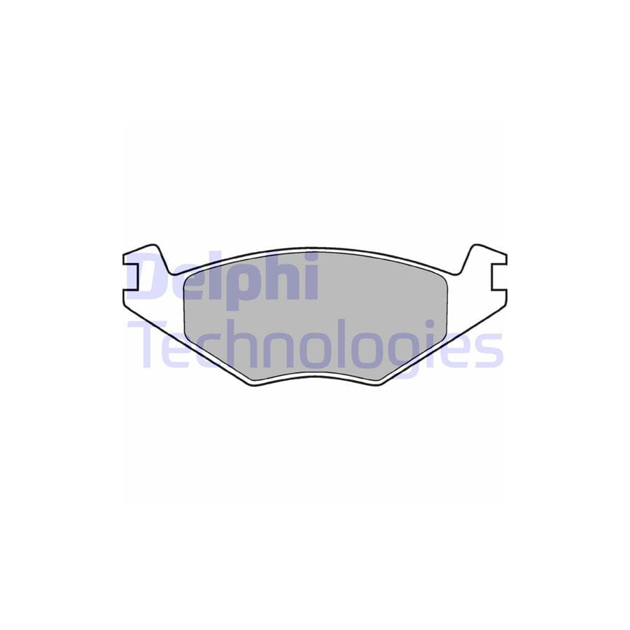 Delphi Lp505 Brake Pad Set