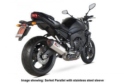 Scorpion RYA74TEO Yamaha Serket Parallel Slip-On - Titanium Sleeve (FZ1 / FZ1 S) | ML Performance US US