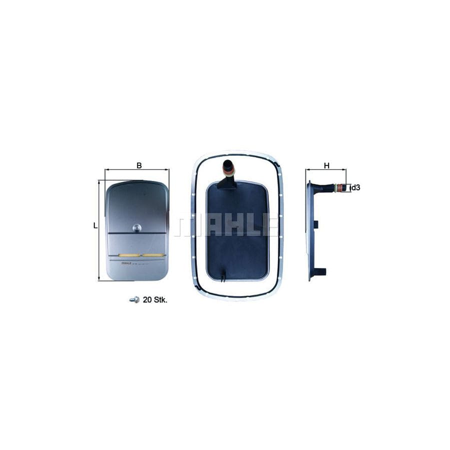 Knecht Hx 159Kit Hydraulic Filter, Automatic Transmission