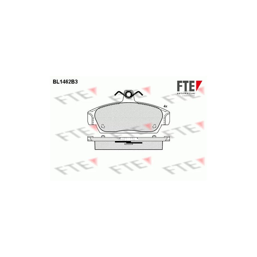 FTE Bl1462B3 Brake Pad Set
