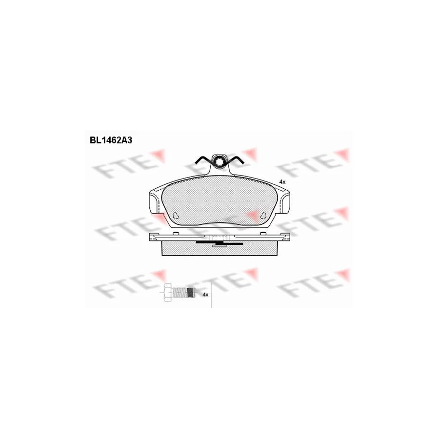 FTE Bl1462A3 Brake Pad Set