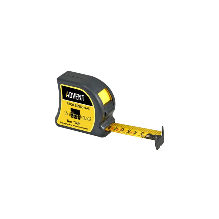 Advent ADVAGT5025 2-In-1 Double Sided Gap Pocket Tape 5m/16ft (Width 25mm)