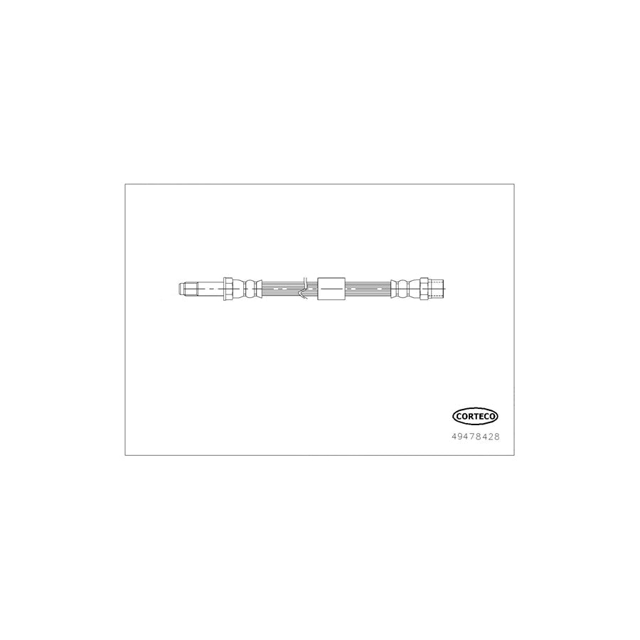 Corteco 49478428 Brake Hose