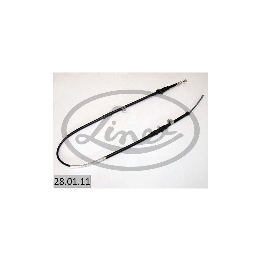 Linex 28.01.11 Cable, Service Brake for Mitsubishi Galant V Saloon (E10)