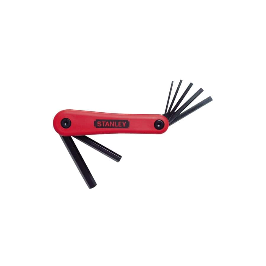 STANLEY® STA469262 Metric Folding Hexagon Key Set, 7 Piece
