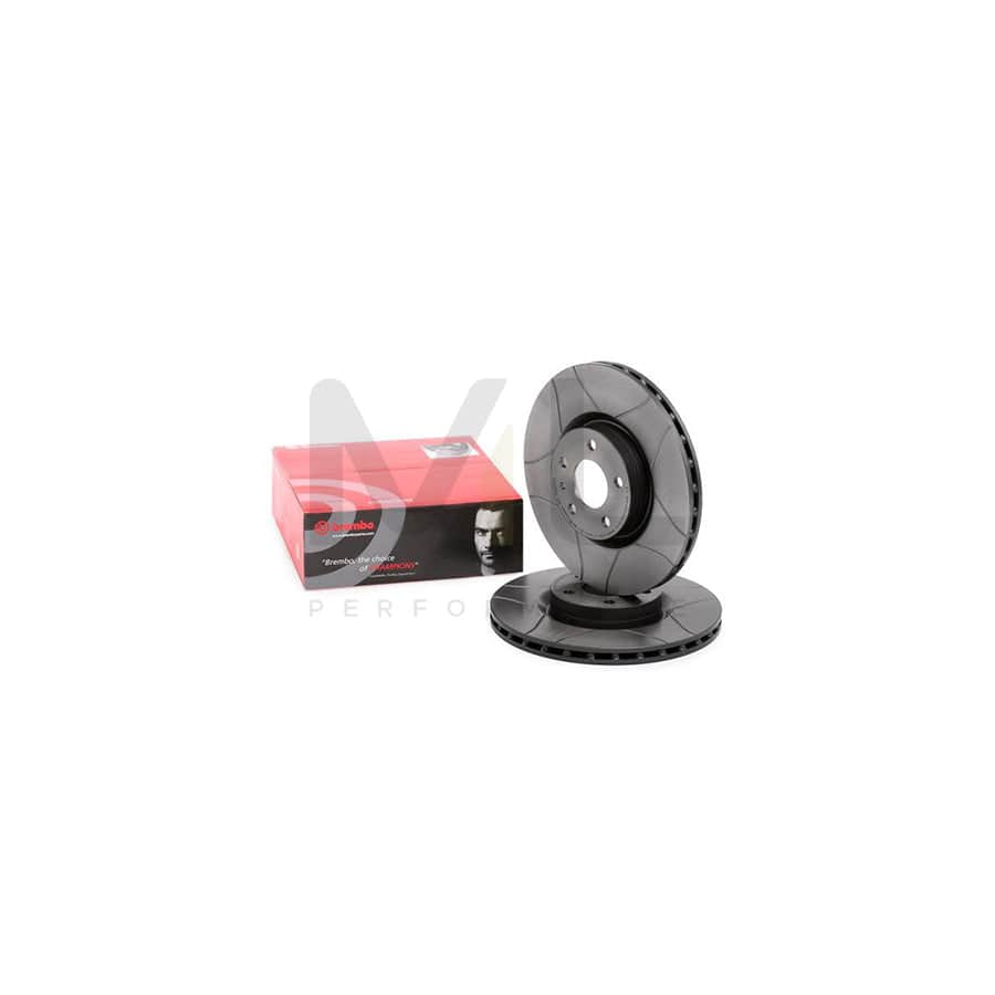 BREMBO MAX LINE 09.4939.76 Brake Disc Internally Vented, Slotted, Coated, with bolts/screws | ML Performance Car Parts