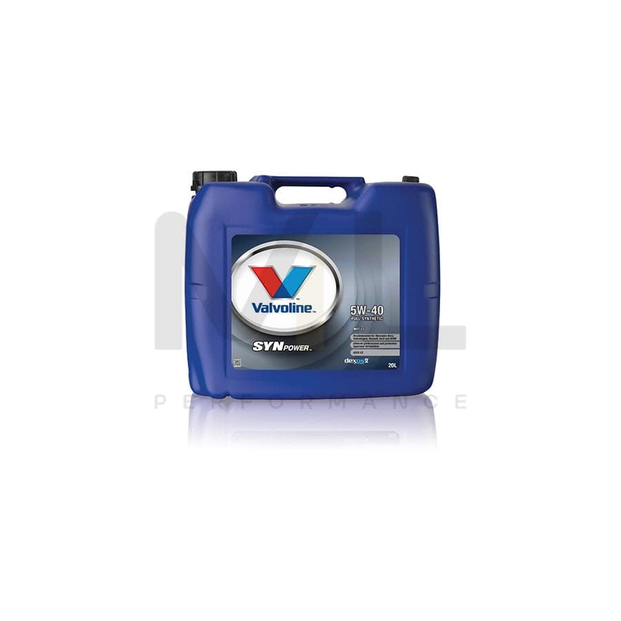 Valvoline SynPower MST C3 5W-40 Fully Synthetic Engine Oil 20l