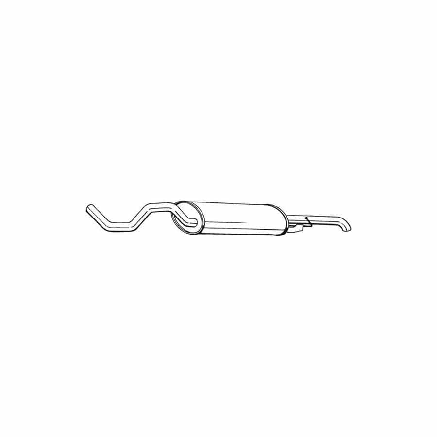 Bosal 281-533 Rear Silencer for Skoda Octavia