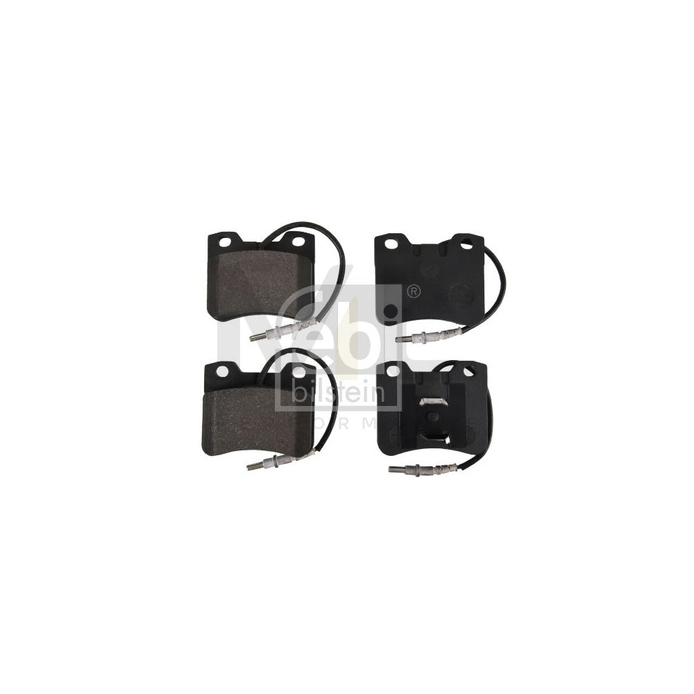 Febi Bilstein 16368 Brake Pad Set Front Axle, Incl. Wear Warning Contact