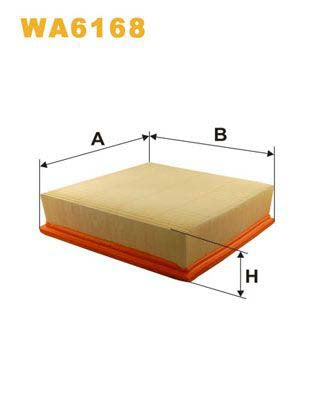 WIX Filters WA6168 Air Filter