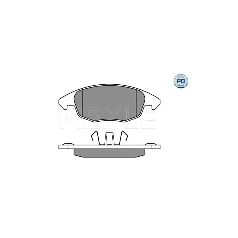 Meyle 025 245 3818/Pd Brake Pad Set