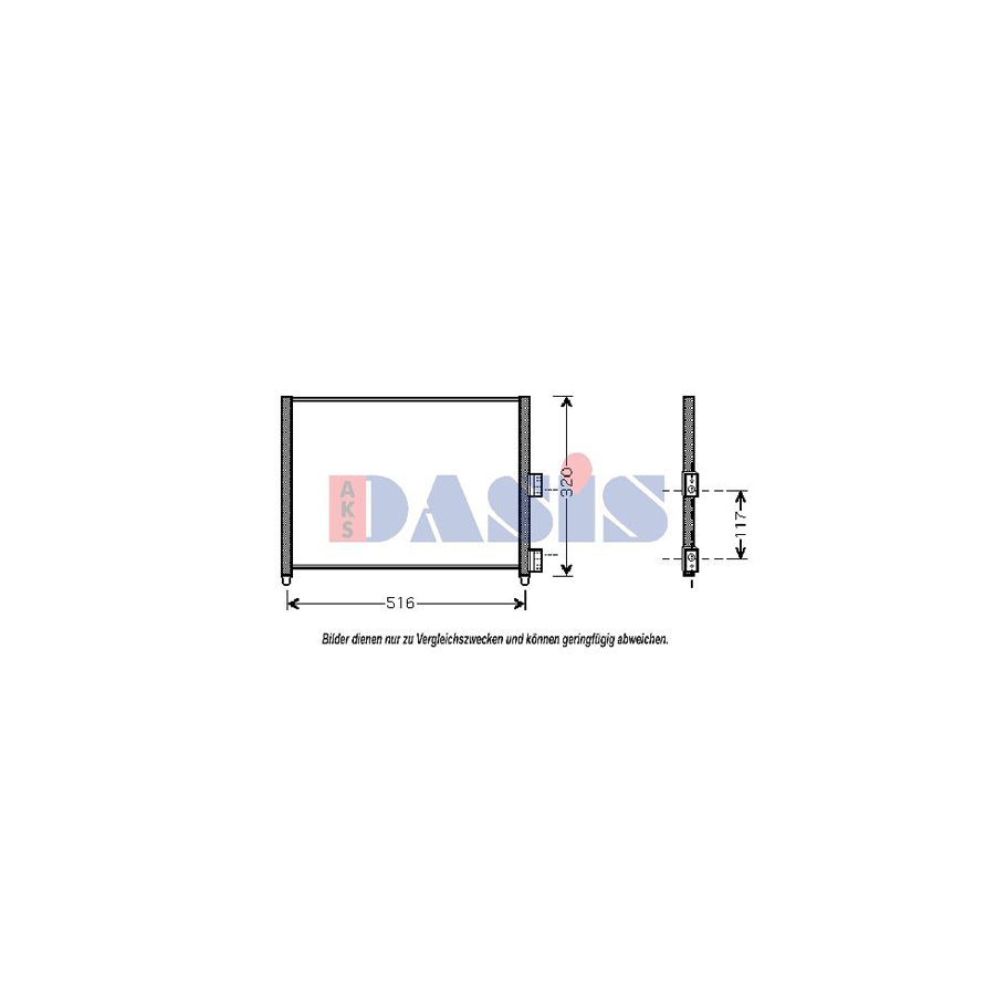 AKS Dasis 082042N Air Conditioning Condenser