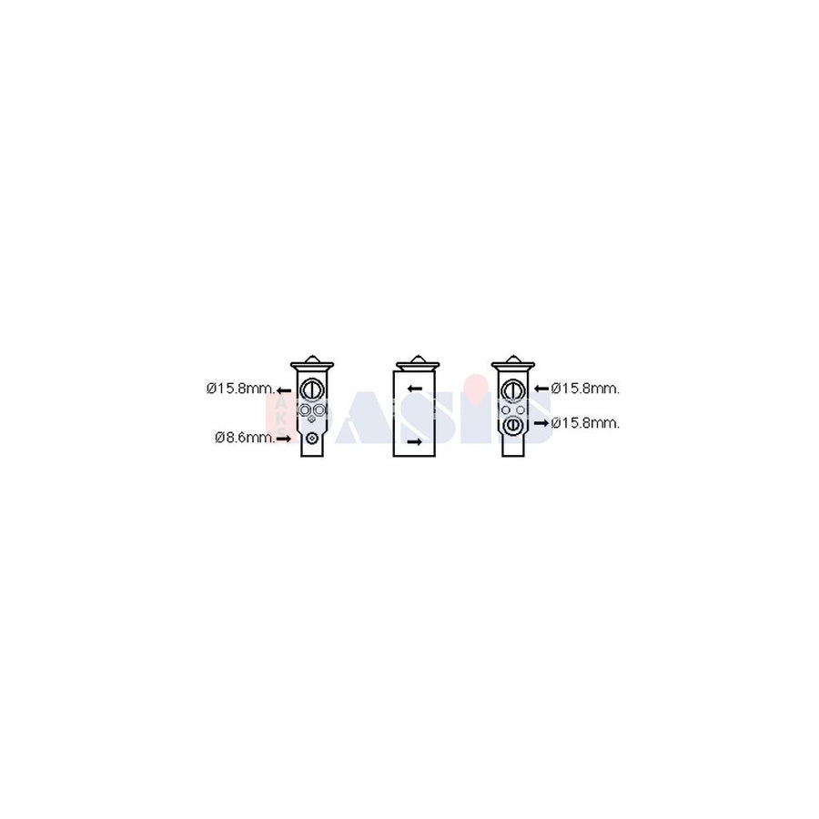 AKS Dasis 840261N AC Expansion Valve
