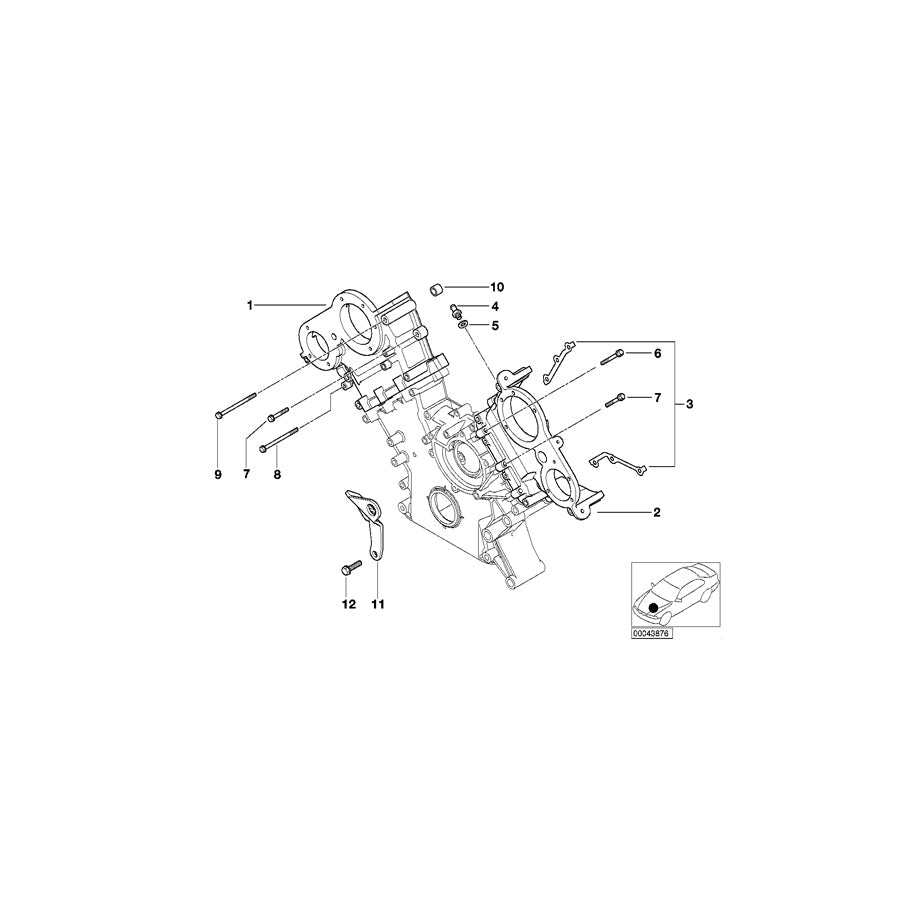 Genuine BMW 11367830148 E39 E52 Connector (Inc. M5 & Z8) | ML Performance US Car Parts