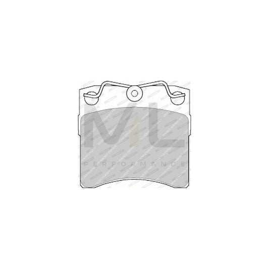 Ferodo Fsl1323 Brake Pad Set Fuse+ Technology, Incl. Wear Warning Contact | ML Performance Car Parts