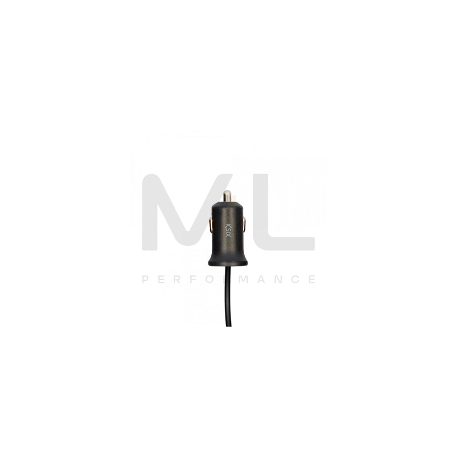 KSIX B1740CR2A In-car charger 1m, micro USB, Black