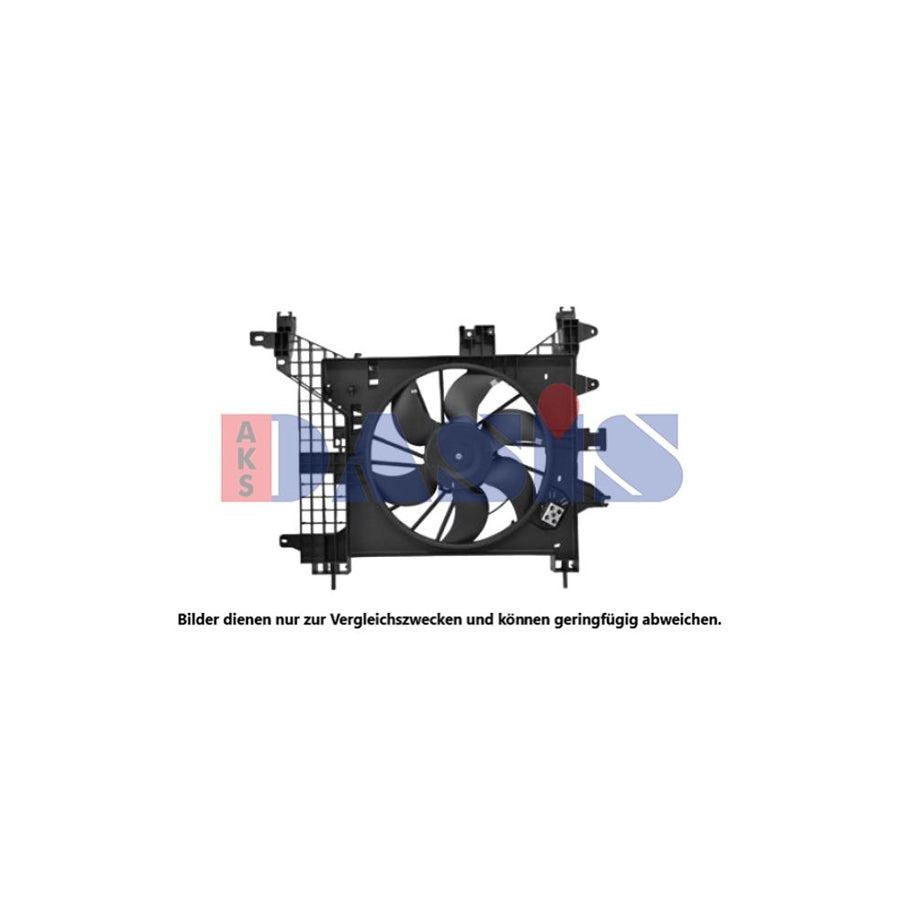AKS Dasis 188096N Fan, Radiator