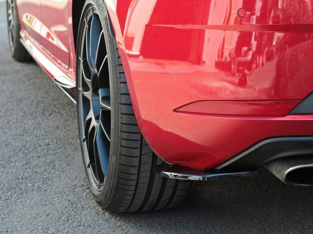 Maxton Design SE-LE-3F-CU-RSD1T Rear Side Splitters Seat Leon MK 3.5 Cupra Fits | ML Performance UK Car Parts