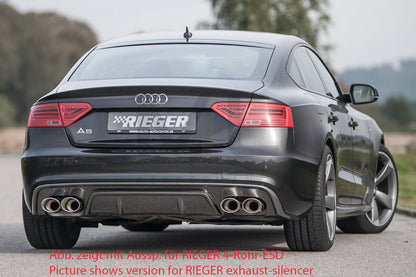 Rieger 00099221 Audi B8 B81 A5 Rear Diffuser 2 | ML Performance UK Car Parts