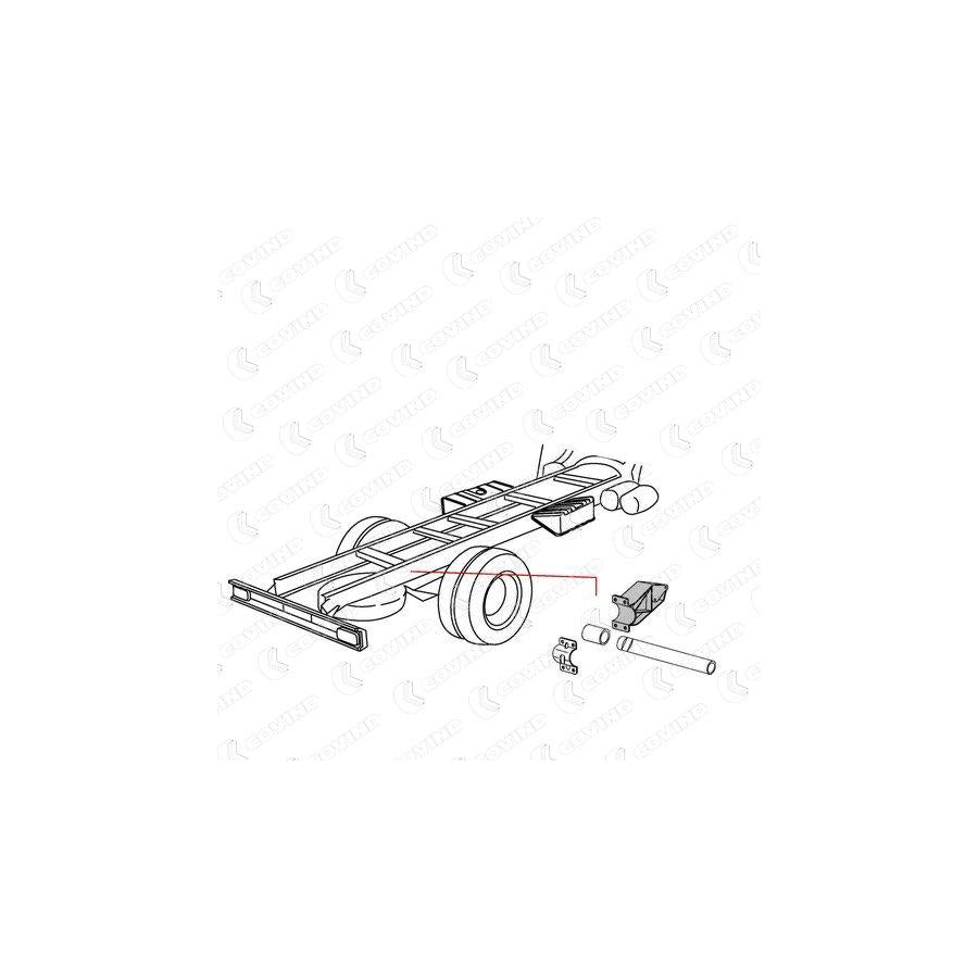 Covind Xf0/518 Holder, Mudguard