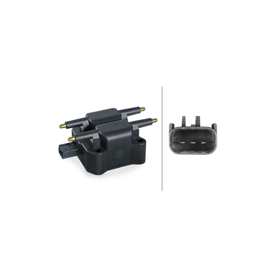Hella 5DA 358 057-151 Ignition Coil