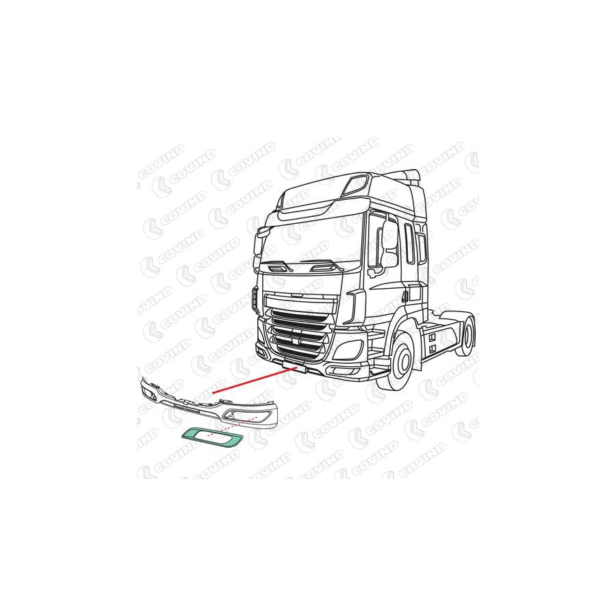 Covind Cf6/ 97 Housing, Headlight