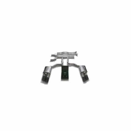 Armytrix P71T2-QS38M Valvetronic Exhaust System Porsche 971 Panamera 4 | 4 E-Hybrid Sport Turismo | 4S | 4S Sport Turismo 2.9L 2017+ with Quad Matte Black 4"