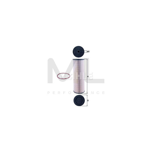 MAHLE ORIGINAL KX 514D Fuel filter Filter Insert | ML Performance Car Parts