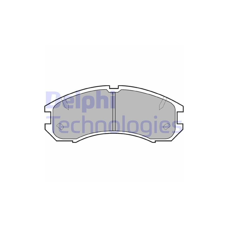 Delphi Lp595 Brake Pad Set