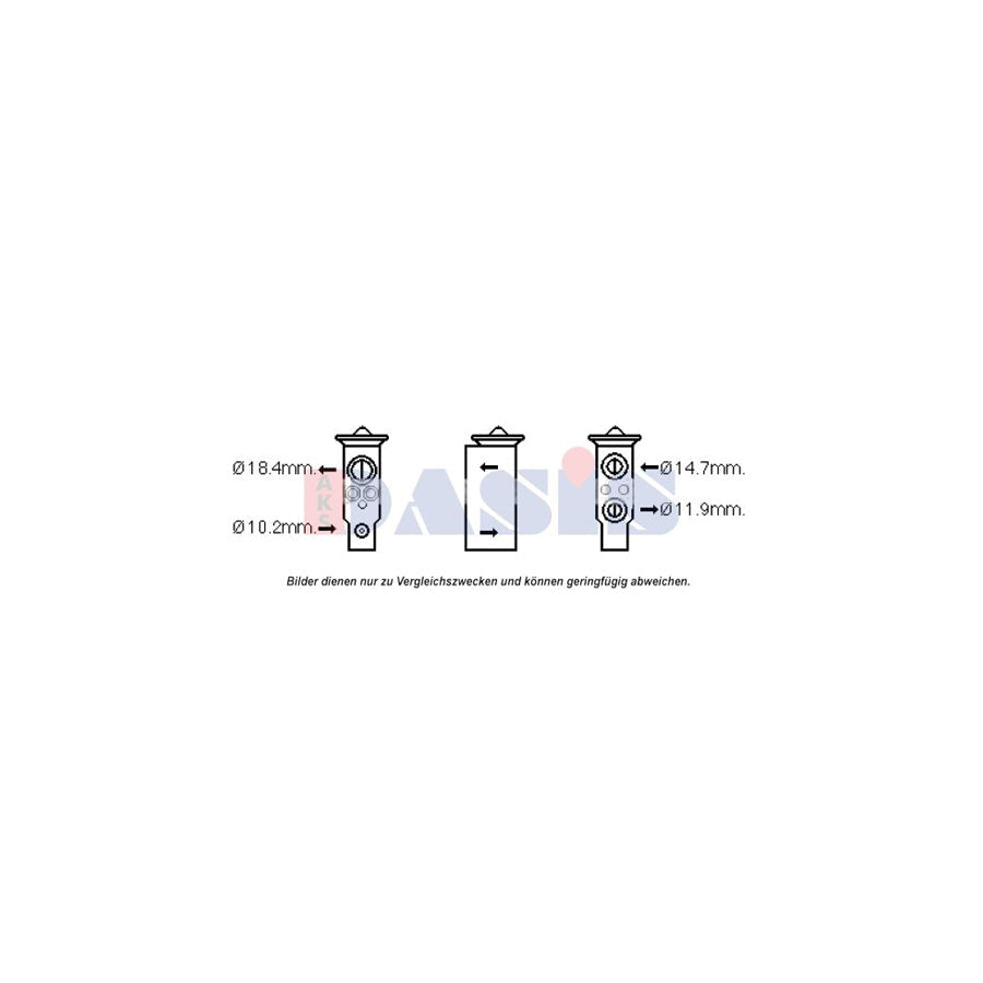 AKS Dasis 840265N AC Expansion Valve