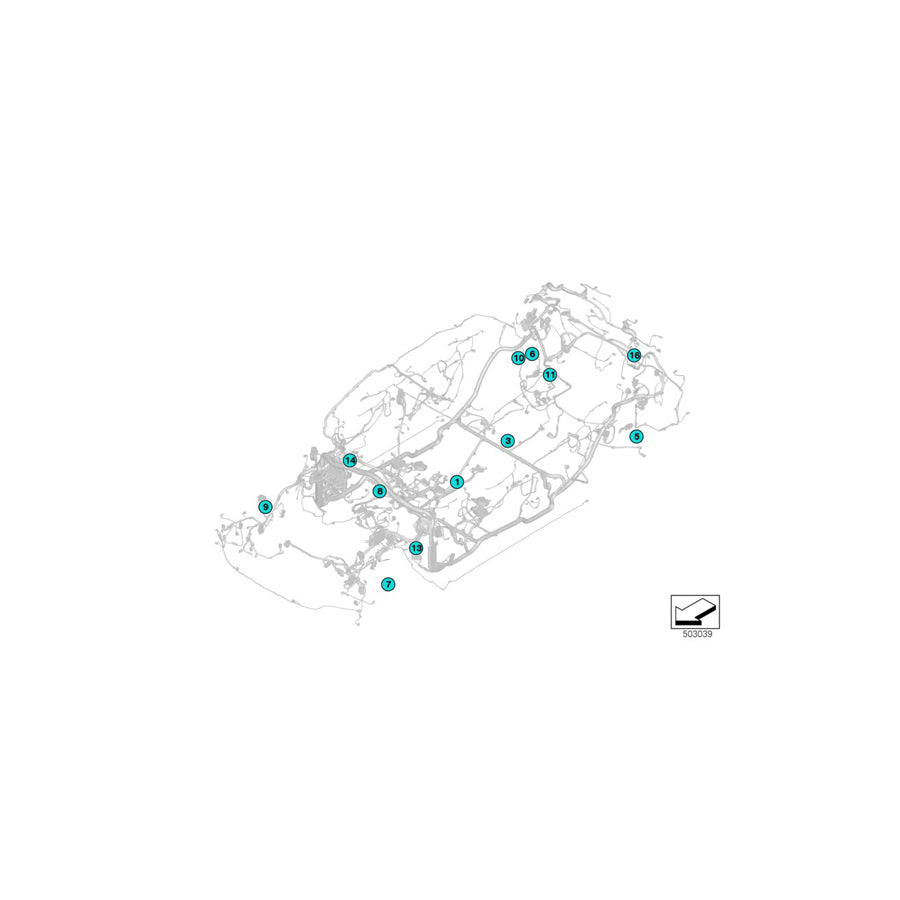 Genuine BMW 61131378463 G20 Housing (Inc. M340i, 330e & 320i 1.6) | ML Performance US Car Parts