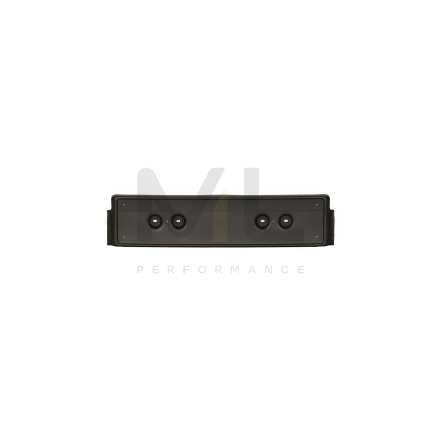 BLIC 6509-01-0017920P Number plate holder Front, Black, frameless | ML Performance Car Parts