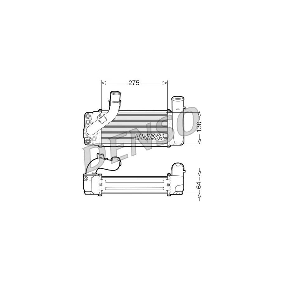 DENSO DIT50001 Intercooler